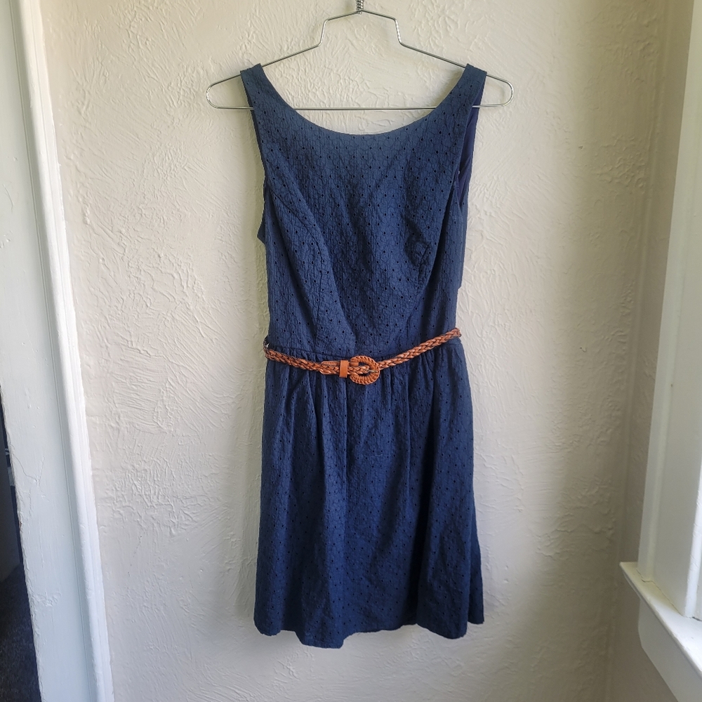 DEB Dress with Belt, Size 7